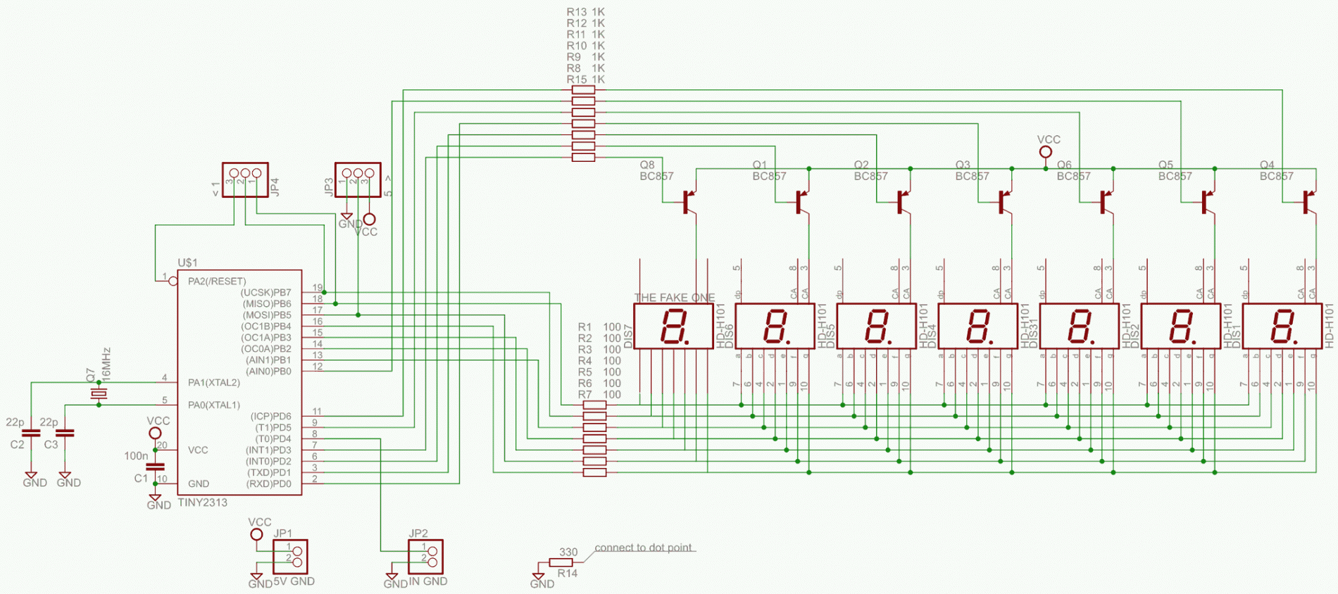 AVR frequency meter - from 1Hz to 10MHz