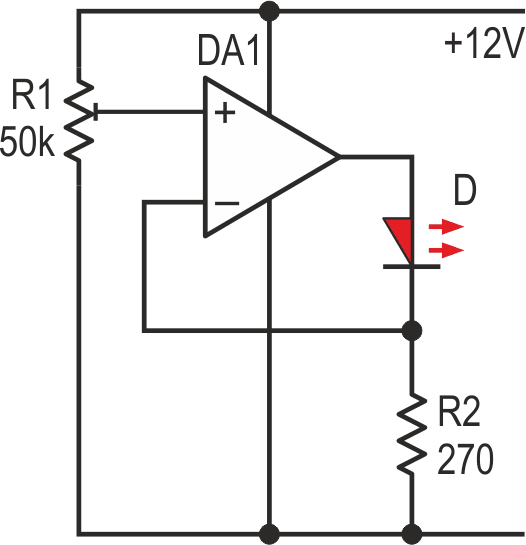 Current stabilizer for op amps testing